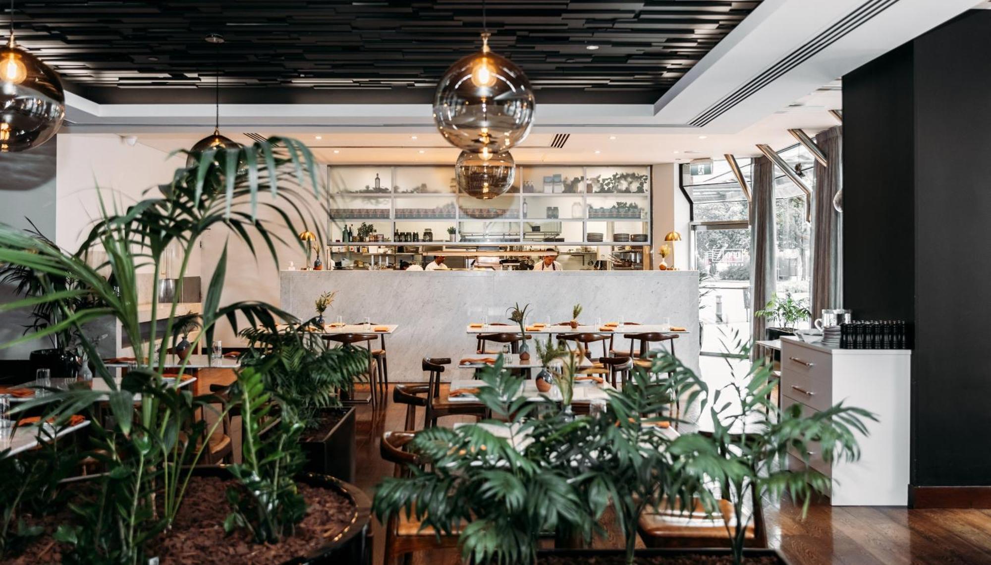 Hotel Intercontinental Wellington By Ihg Exteriér fotografie The interior of the restaurant
